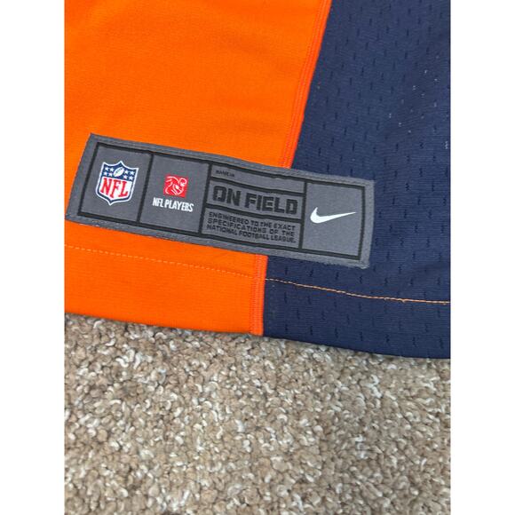 Women's Denver Broncos Peyton Manning Nike Orange Limited Jersey SZ M on Field - Picture 4 of 7